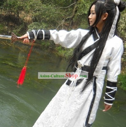Ancient Chinese Swordsman Costume Complete Set