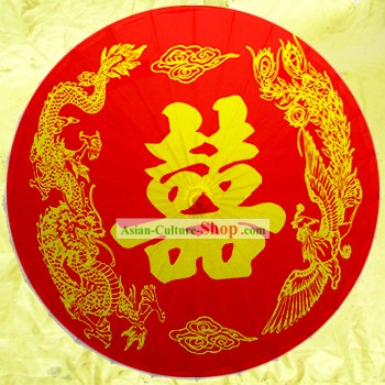 Traditional Chinese Hand Made Wedding Umbrella