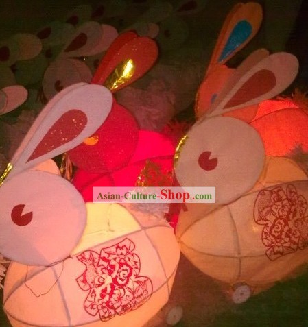 Chinese Handmade Rabbit Lantern