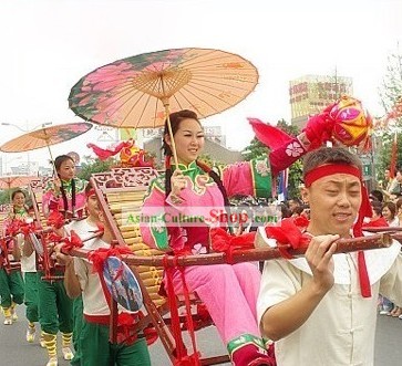 Hand Painted Chinese Dance Umbrella