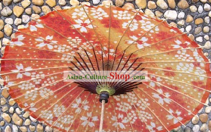 Large Japanese Hand Made Flower Umbrellas