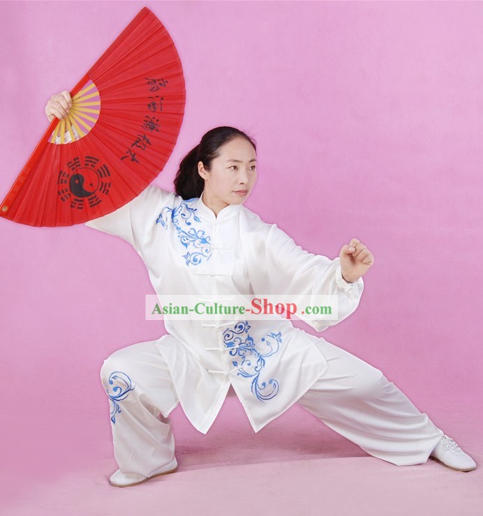 La concorrenza cinese Tai Chi Campione abito di seta
