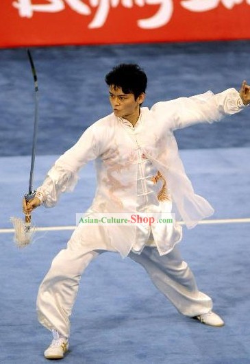 Kung Fu Sword Competition Outfit for Men