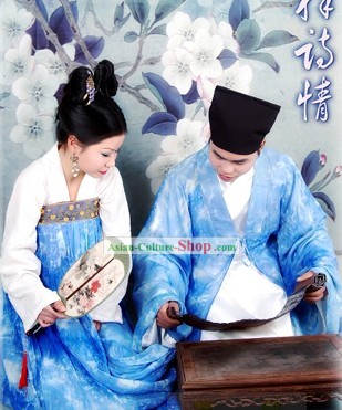 Traditional Chinese Wedding Groomsman and Maid Two Sets