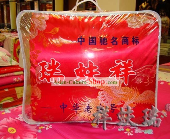 Beijing Rui Fu Xiang Traditional Wedding Silk Quilt