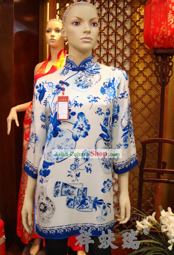 Beijing Rui Fu Xiang Silk Blouse