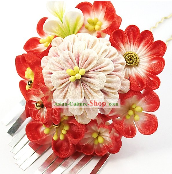 Traditional Japanese Kimono Hair Accessories for Women