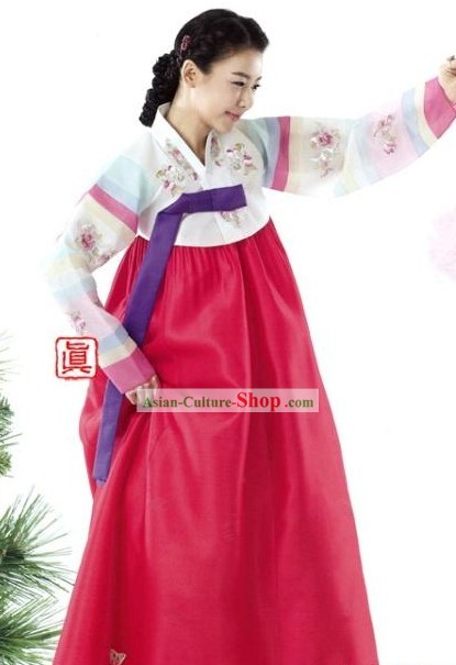 South Korean Women's Every Wear Hanbok Clothing