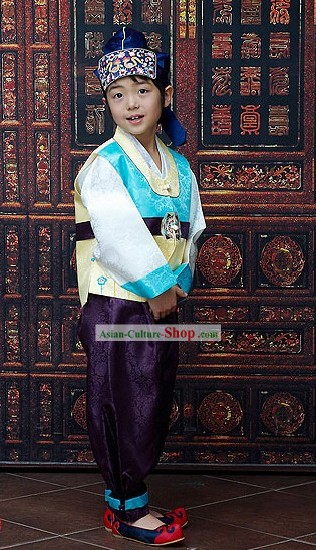 Traditional Korean Children Birthday Hanbok Clothing