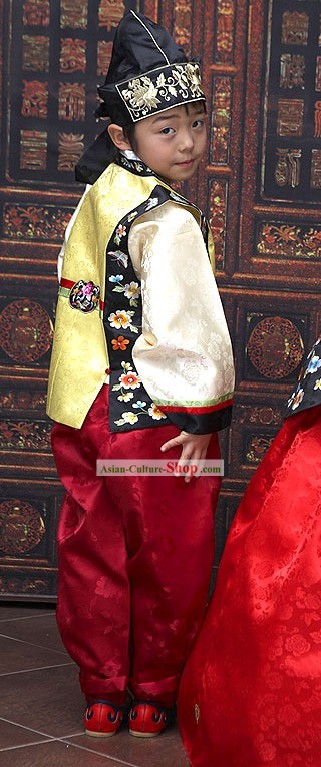 Traditional Korean Children Costumes Complete Set