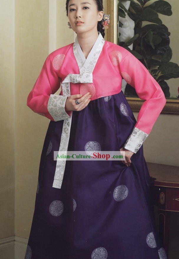 Traditional Korean Women Hanbok Clothes