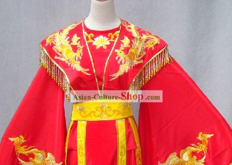 Chinese Classical Wedding Dress Complete Set for Women