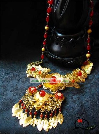 Ancient Chinese Hanfu Wearing Necklace