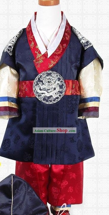 Ancient Korean Court Imperial Costumes for Children