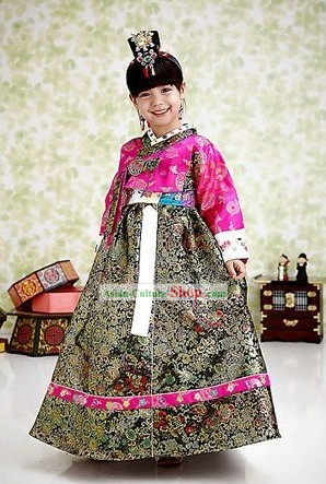 Ancient Korean Court Imperial Costumes for Girl