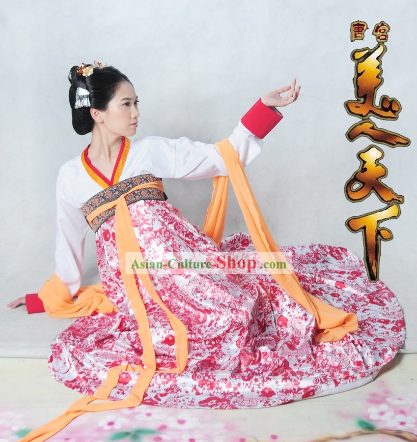 Ancient Chinese Palace Lady Clothing Complete Set
