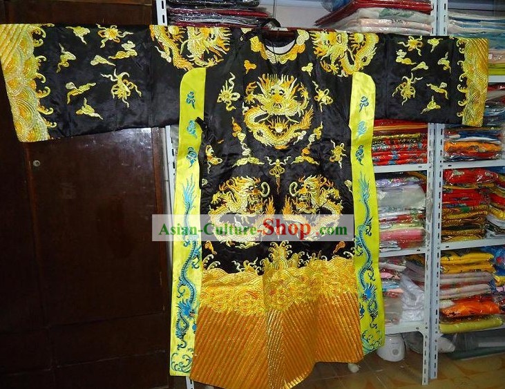 Chinese Opera Tuan Long Mang Embroidered Dragon Costumes