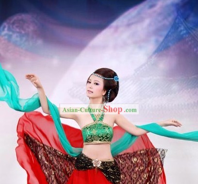 Ancient Chinese Beauty Dance Costumes for Women