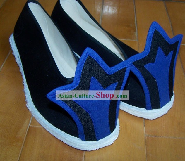 Ancient Chinese Handmade Hanfu Matching Shoes for Men
