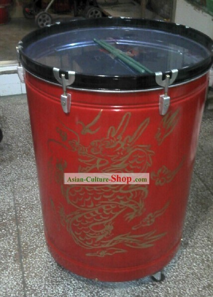 Traditional Chinese Dragon Water Drum
