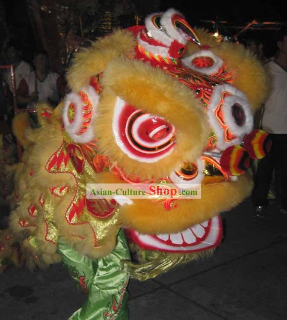 Lucky Opening Celebration Southern Lion Dance Costumes Complete Set