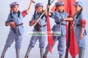 Chinese Red Army Costumes for Kids