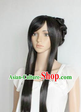 Ancient Chinese Handmade Long Beauty Wig