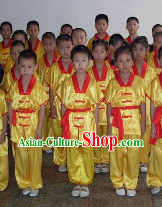 Traditional Chinese Tai Chi and Kung Fu Uniform for Kids
