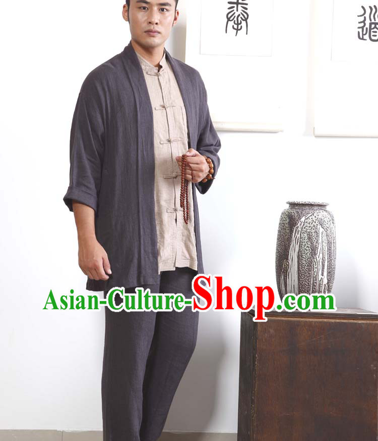 Chinese Classic Autumn Wear Clothes Set for Men