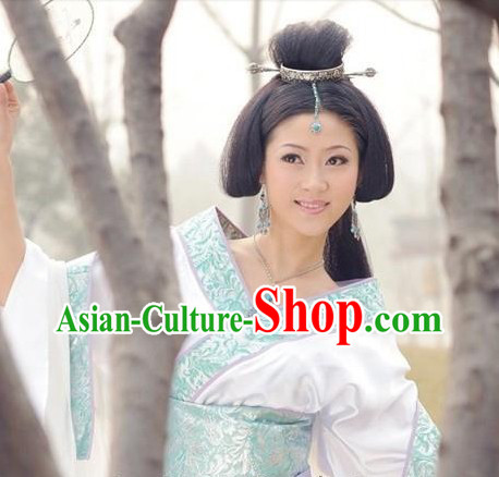 Wang Zhaojun Beauty White Costumes for Women