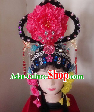 Chinese Classic Dramatic Wig and Headpiece Set