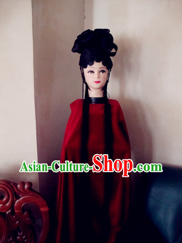 Chinese Classic Palace Long Black Wig for Women