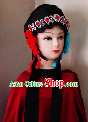Chinese Classical Palace Long Black Wig for Women
