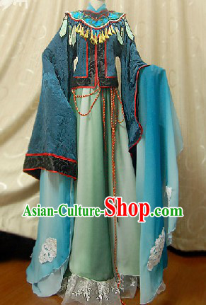 Long Sleeve Chinese Classical Actor Costumes Complete Set