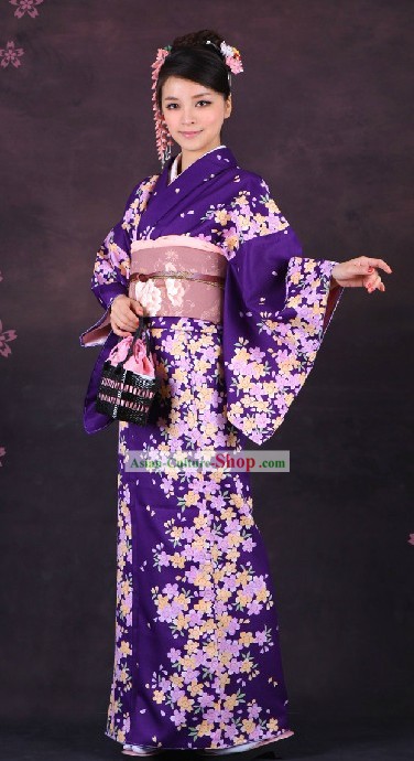 Traditional Japanese Formal Wear Kimono for Women