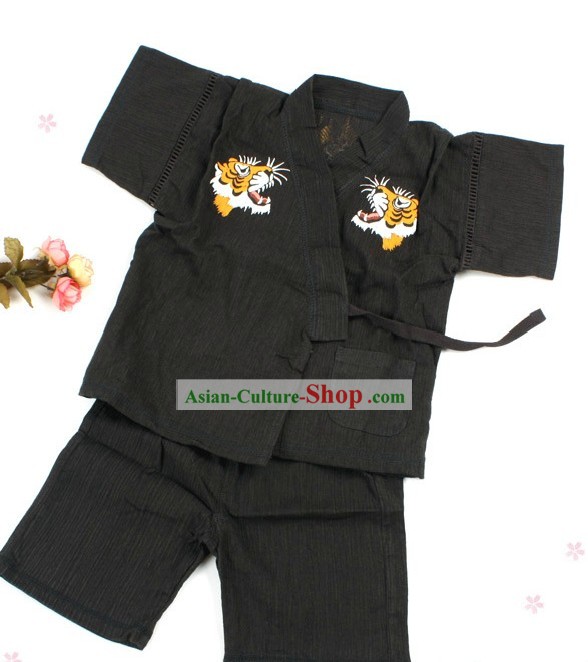 Traditional Japanese Kimono Clothing for Kids
