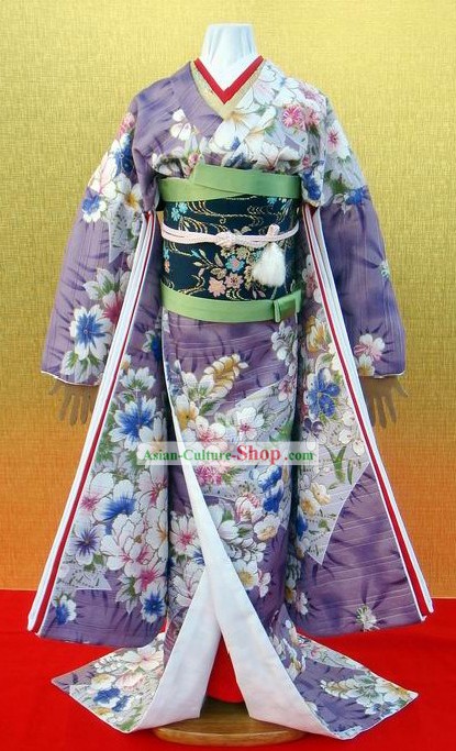 Traditional Japanese Kimono Costumes for Women