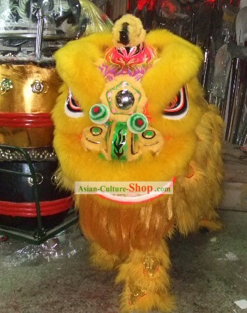 Top Traditional Festival Performance Lion Dance Costume Complete Set