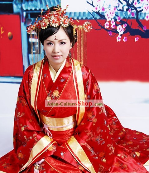 Chinese Classical Brides Phoenix Wedding Dress