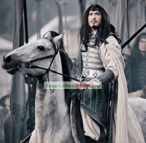 Ancient General Ma Chao Costumes Complete Set for Men