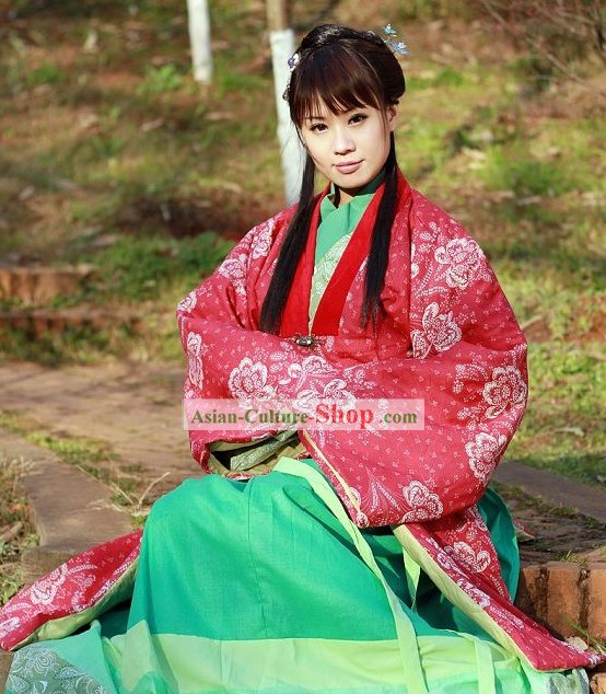 Traditional Song Dynasty Hanfu Clothing for Women