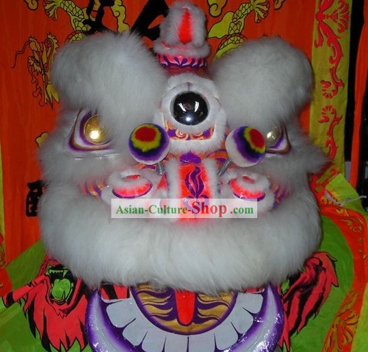 LED Eyes Supreme Hok San Lion Dance Costumes Complete Set