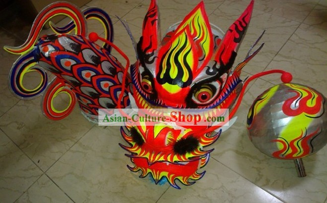 Top Professional International Competition Luminous Dragon Dance Costume Complete Set