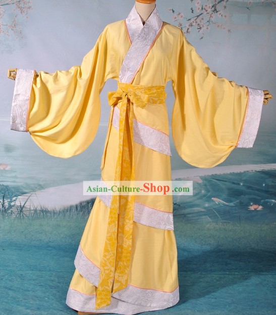 Ancient Chinese Palace Maid Costume Complete Set for Women