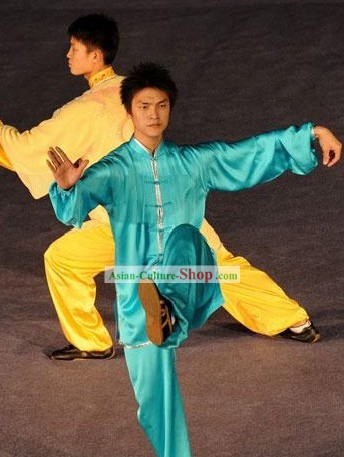 Traditional Chinese Silk Tai Chi Clothes for Men