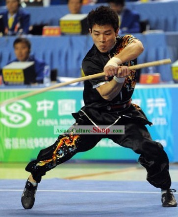 Chinese Silk Tai Chi Competition Clothing for Men