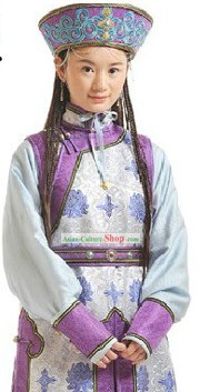 Qing Dynasty Mongolian Princess Clothes