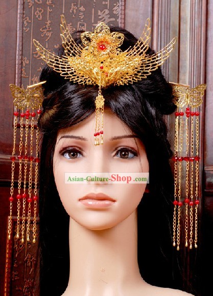 Ancient Chinese Bride Wedding Hair Accessories