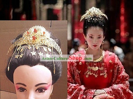 Ancient Chinese Empress Wedding Phoenix Hair Accessories for Brides