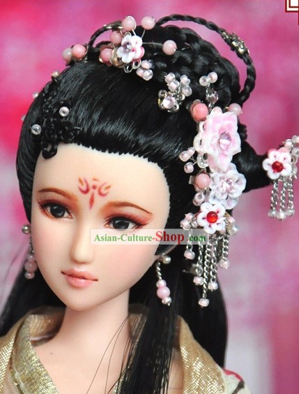 Ancient Chinese Imperial Princess Hair Accessories and Wig for Women